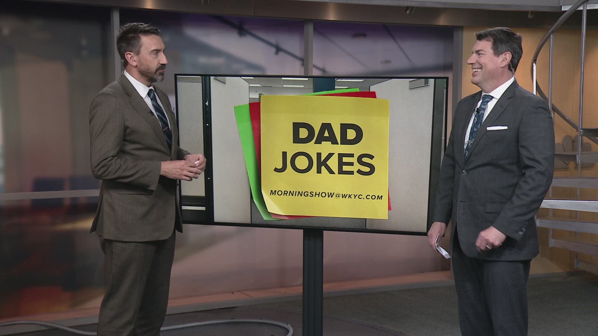 Dad jokes with 3News' Matt Wintz and Dave Chudowsky: A family with