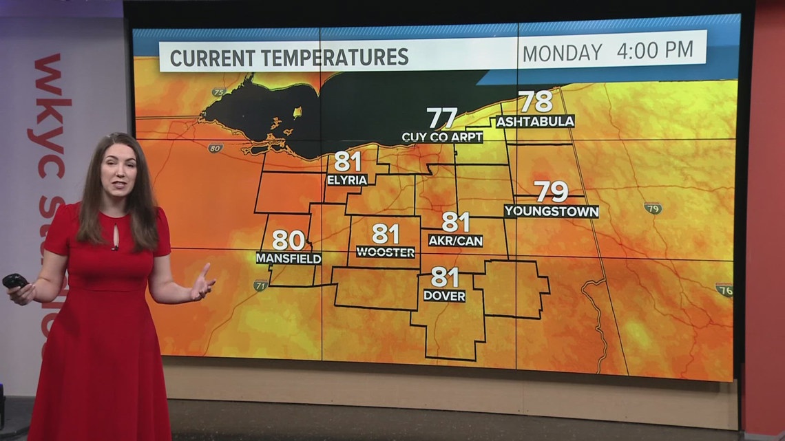 Cleveland weather: Storm chances on Tuesday with temps in the low to ...