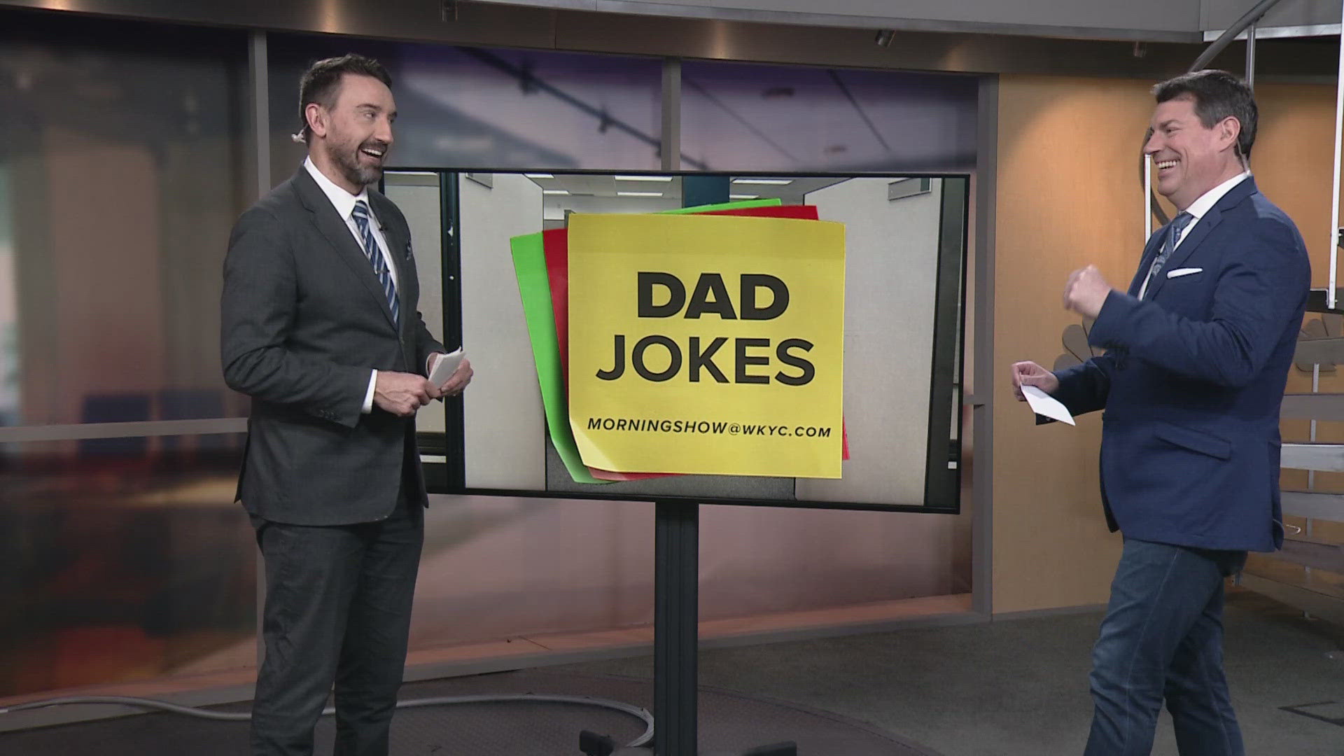 Dad jokes with 3News' Matt Wintz and Dave Chudowsky: Putting my