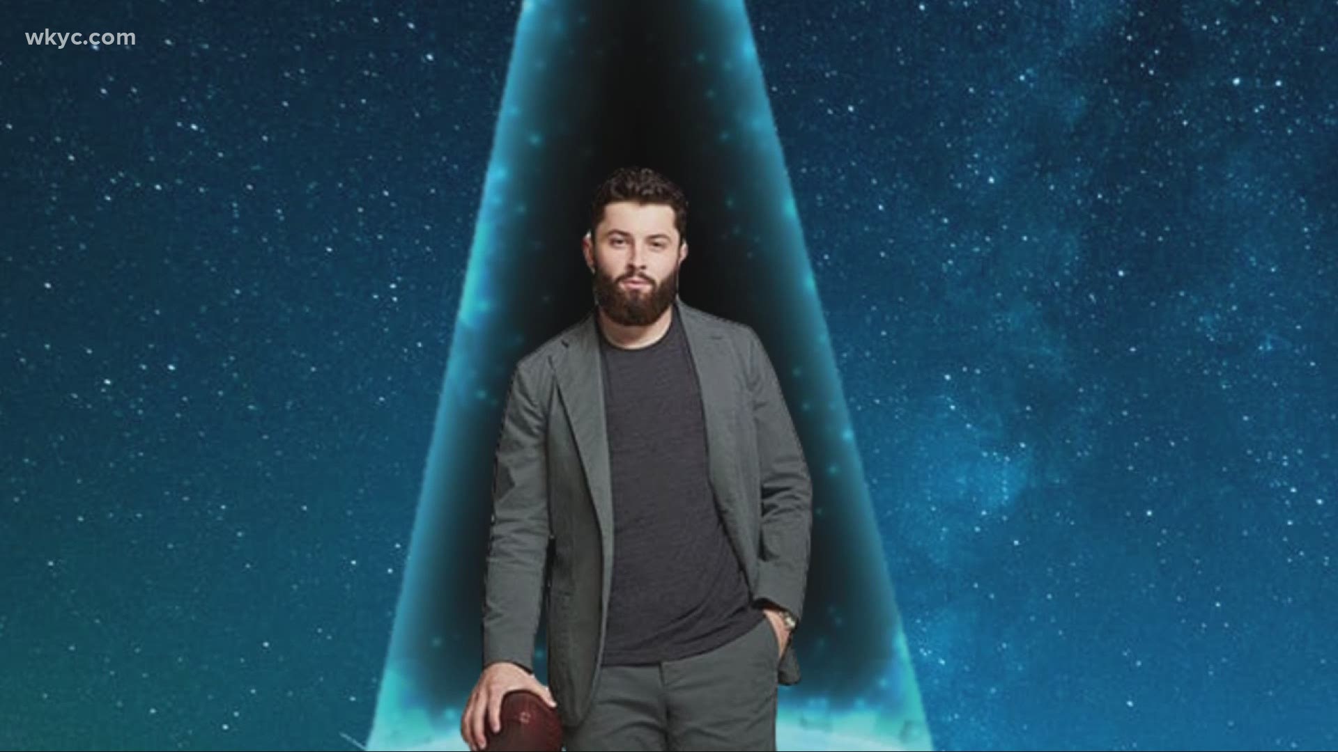 Baker Mayfield and his wife put out a tweet last night about seeing a UFO.  Mike Polk Jr. has more on this story.