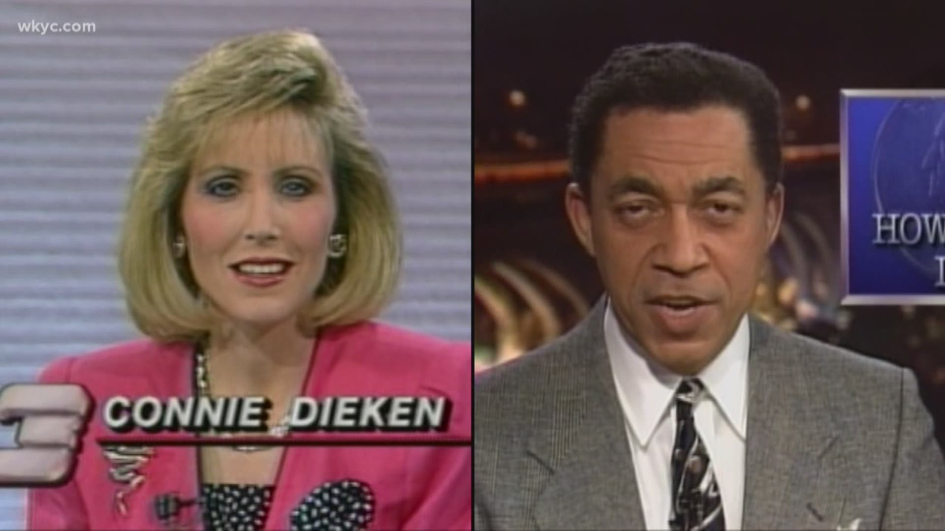 Oct. 30, 2018: It's a big year for us as WKYC turns 70 years old. We are welcoming back some familiar faces to join us for 'Throwback Thursdays' as we celebrate this milestone anniversary. First on the list of special guests are Connie Dieken and Leon Bibb, who will join Russ Mitchell and Sara Shookman on set Thursday, Nov. 1 at 6 p.m.