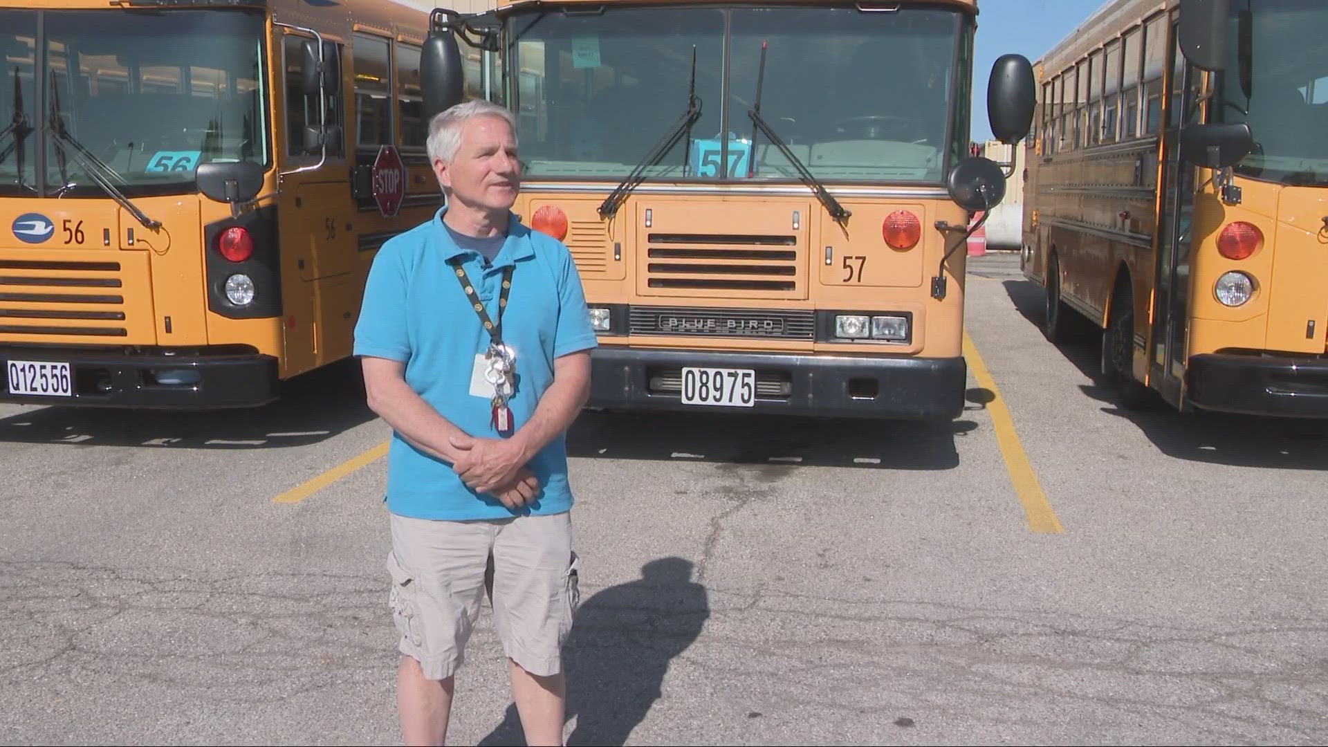 Bus driver John is getting attention for all the right reasons.