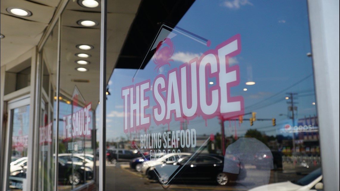 The Sauce Boiling Seafood Express makes quick-service bagged