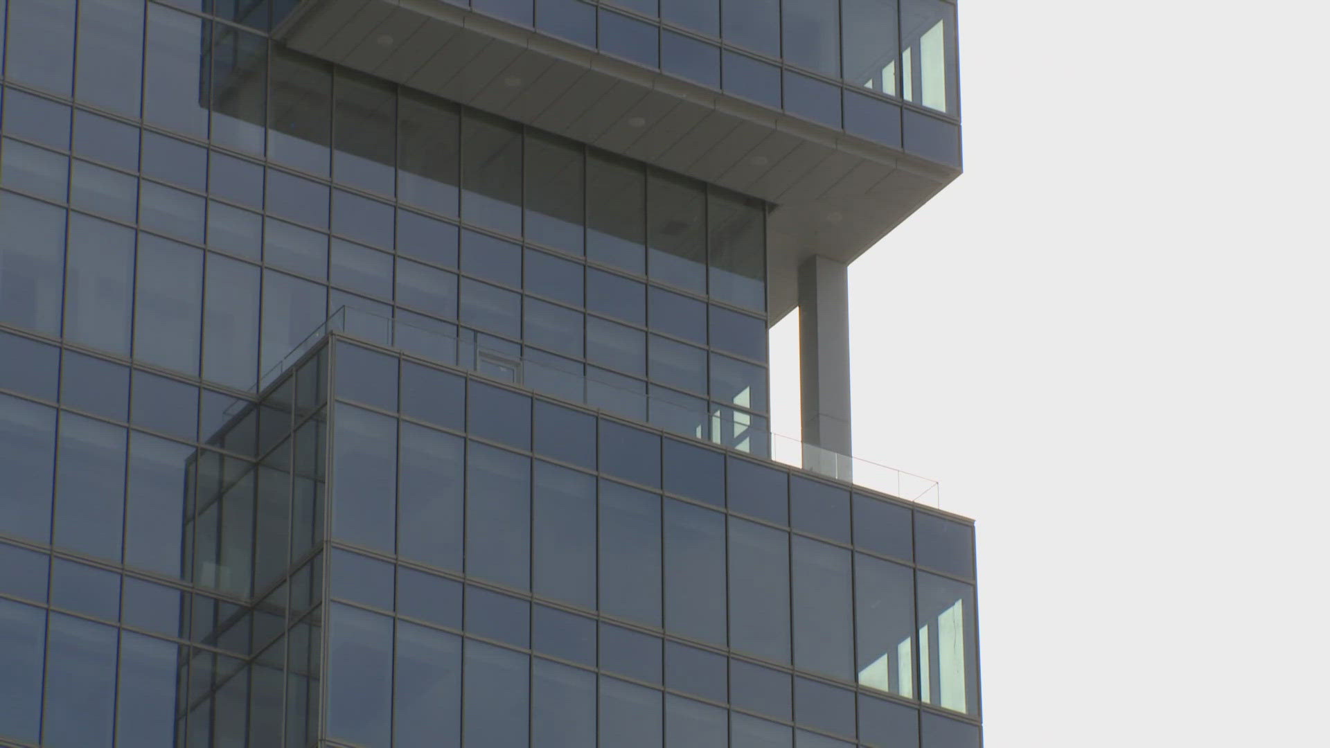 Sherwin-Williams also plans to begin lighting the sign at its new downtown headquarters on April 7.