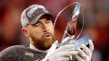 Watch Travis Kelce Quotes Beastie Boys In Interview After Winning