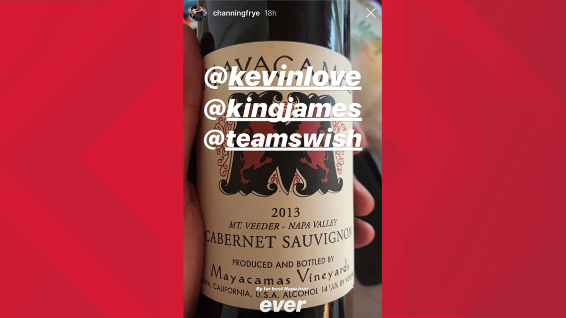 NBA Champ Kevin Love Joins Channing Frye's Wine Team