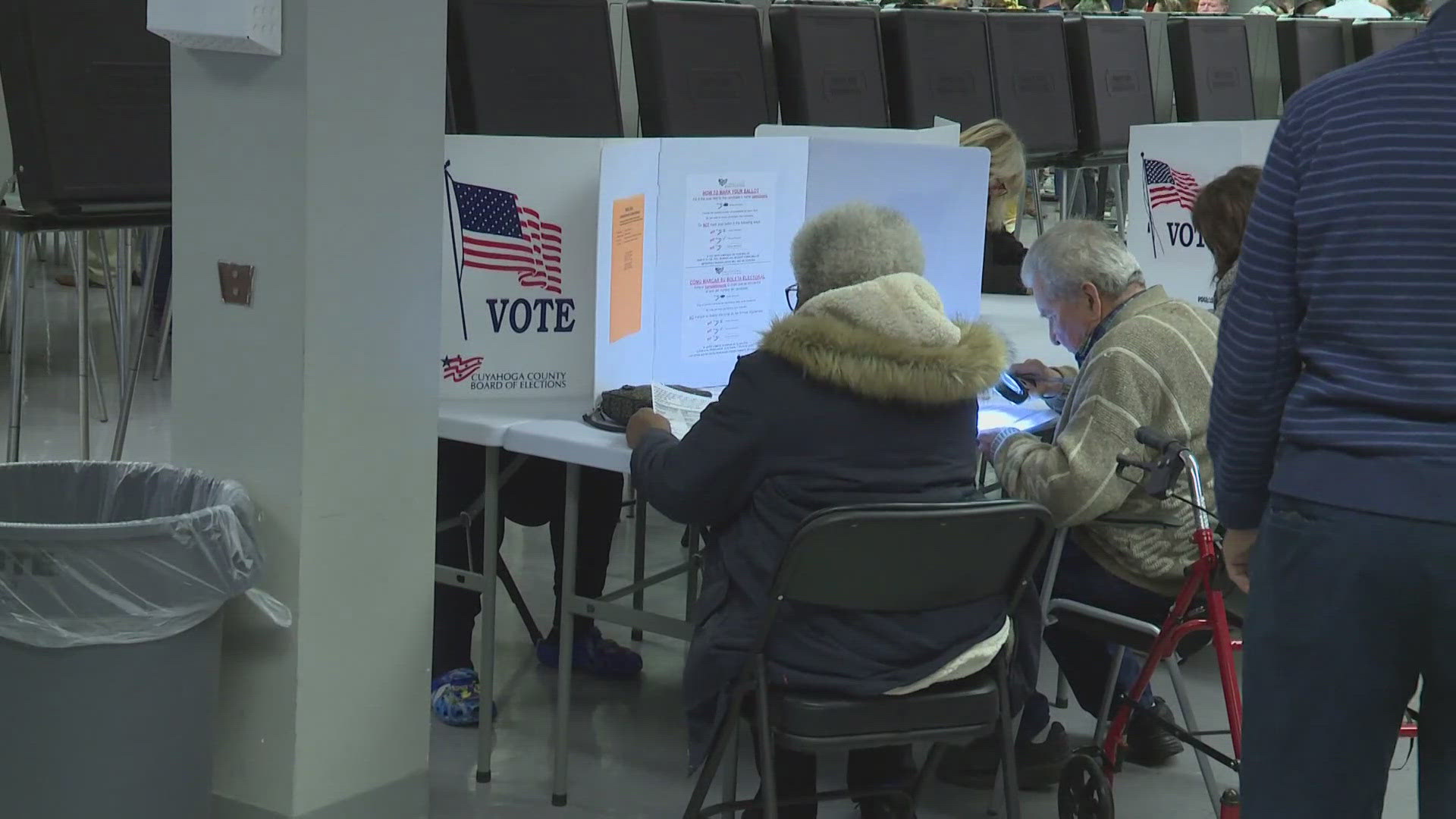 Tuesday marked the county's lowest voter turnout for a presidential election since 2008.