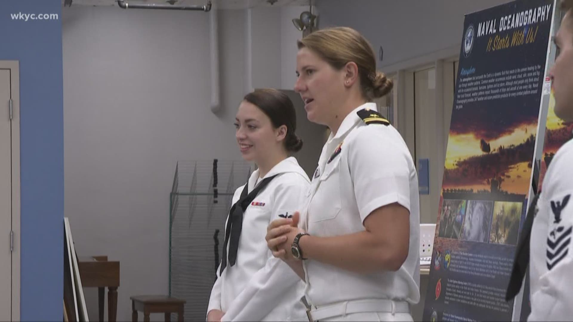 Girls in STEM: Forecasting weather for the US Navy