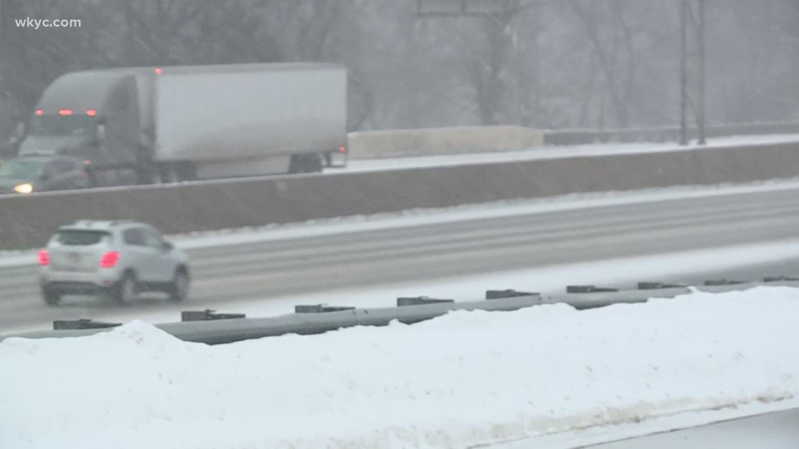 Road conditions worsen in Northeast Ohio due to winter storm