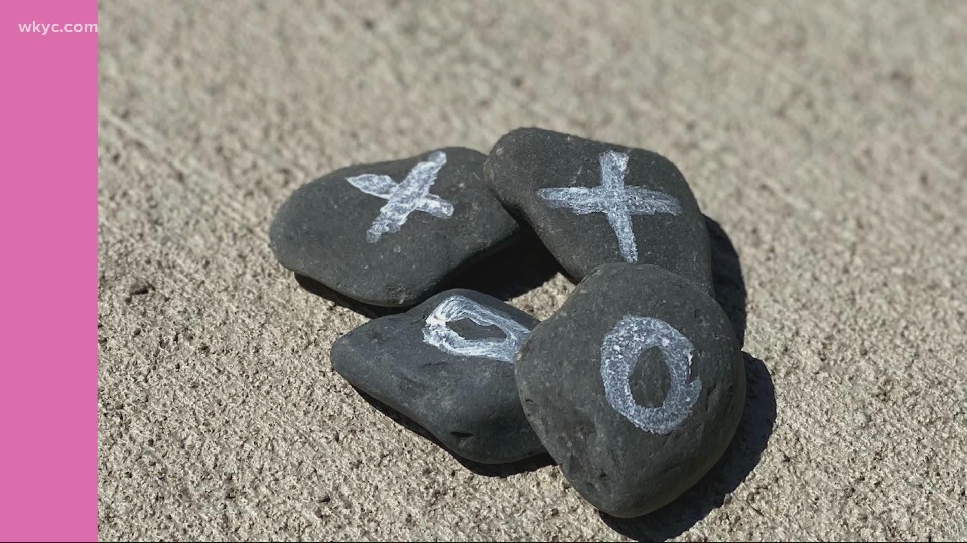 With the weather getting nicer, kids will want to get outside! Maureen Kyle shows us how to create tic-tac toe rocks to play inside or out and use their creativity.