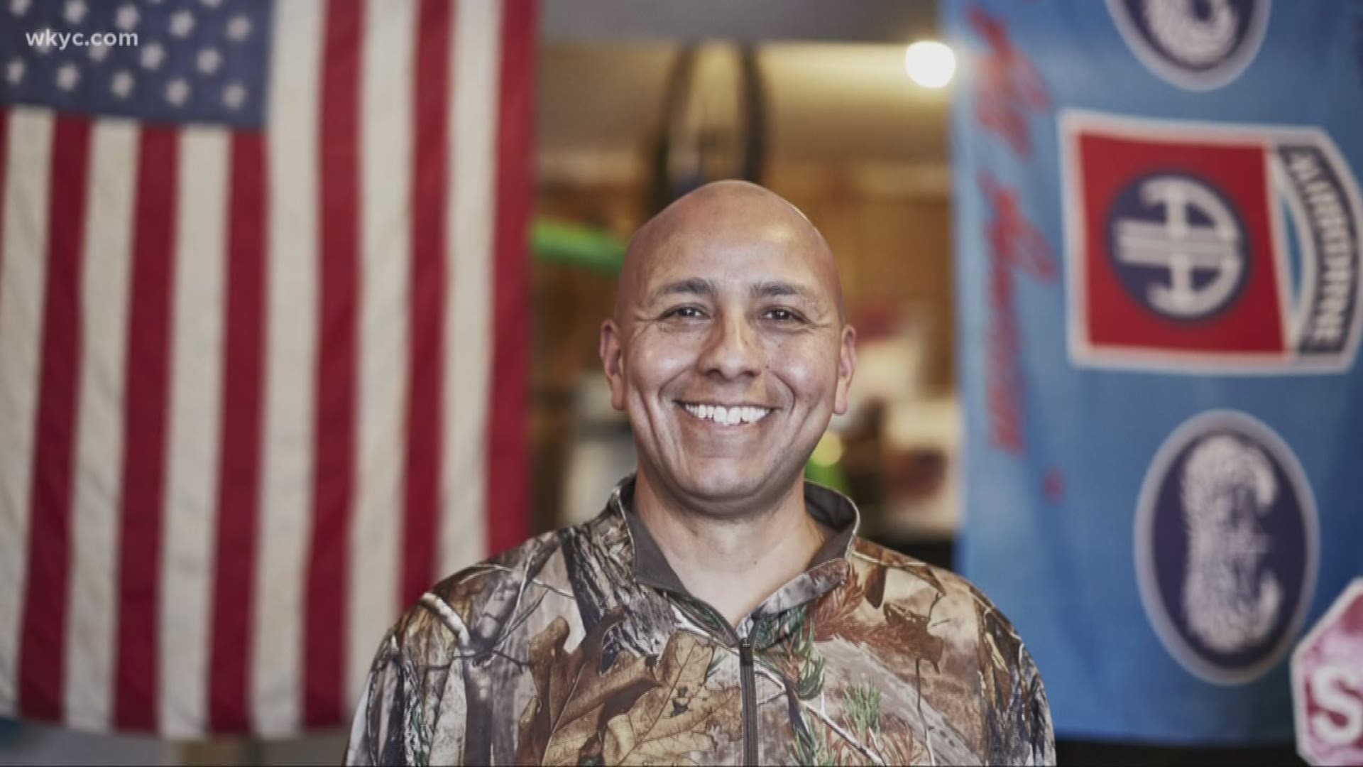May 8, 2019: After surviving a horrifying crash in 2010, Pete Soto now spends his time as a volunteer with MetroHealth as an inspiration to others.