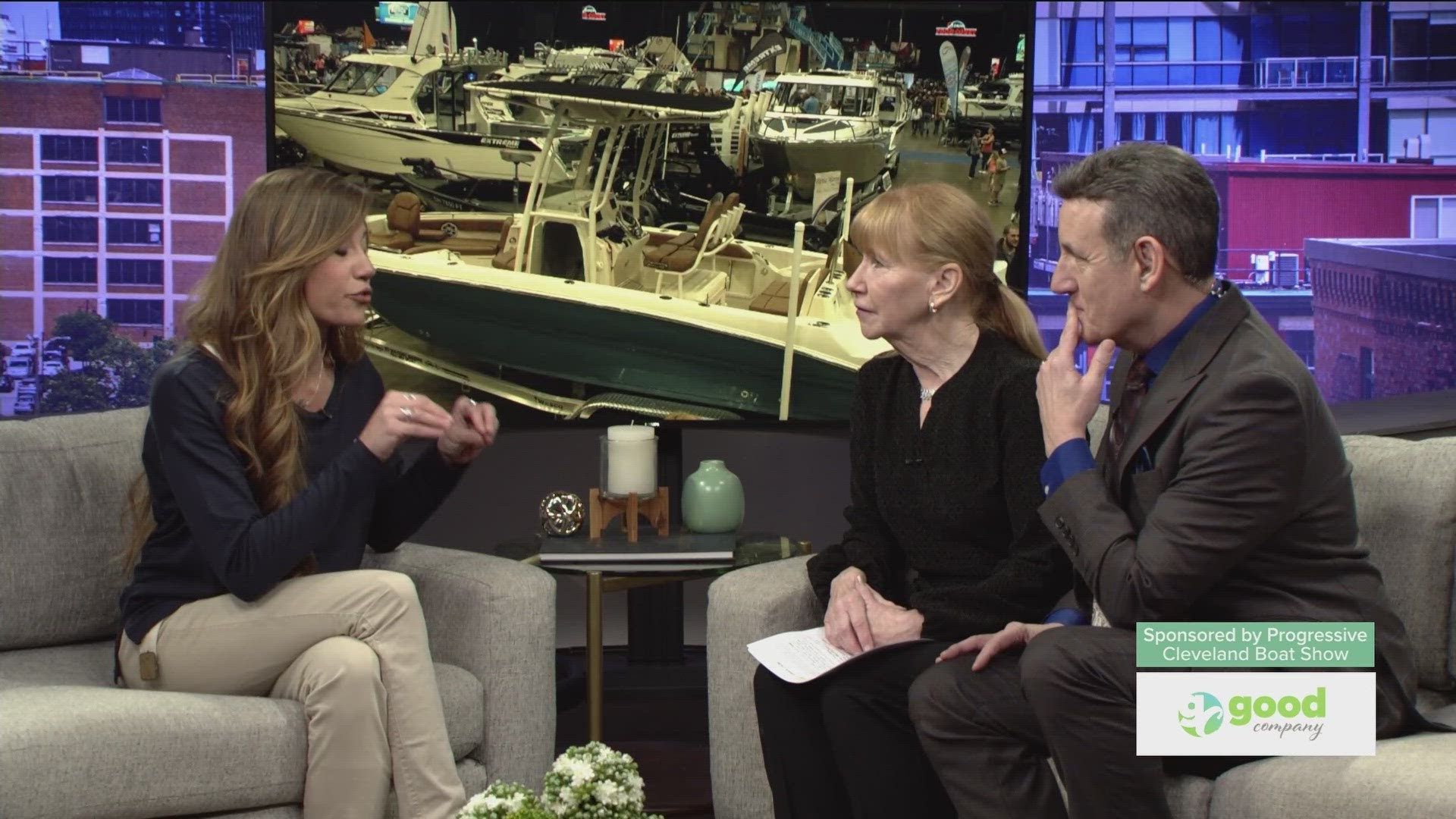 Joe and Terry talk with Captain Jeannette Lloyd about the Boat Show! Sponsored by: Progressive Cleveland Boat Show; Presented by Toyota Tundra
