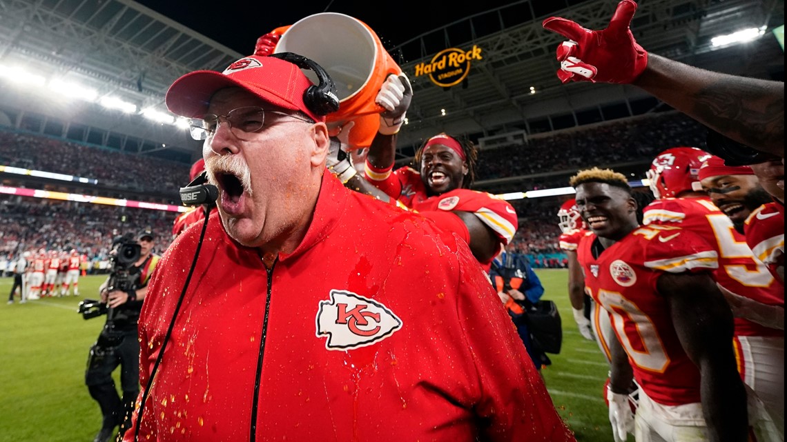 Andy Reid wants to win more Super Bowls and eat more cheeseburgers