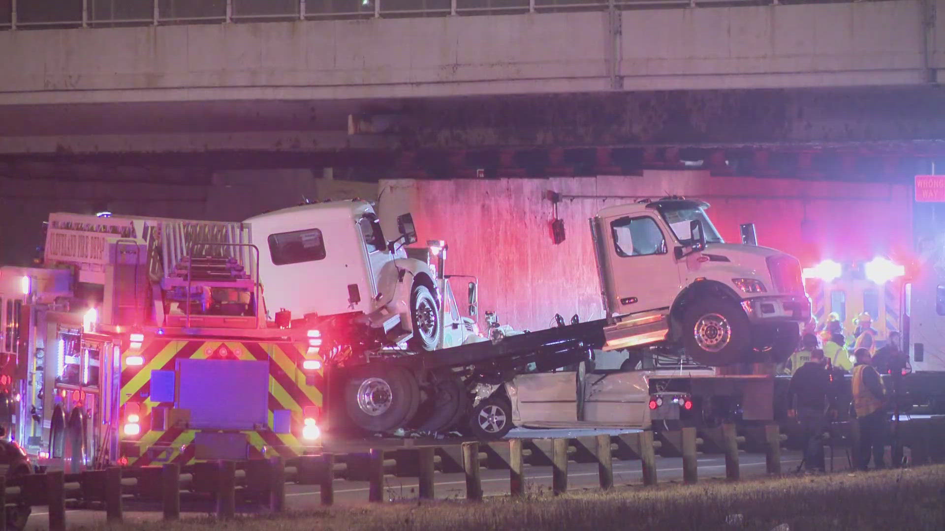 I-90 West reopens after overnight semi crash in Cleveland near East ...