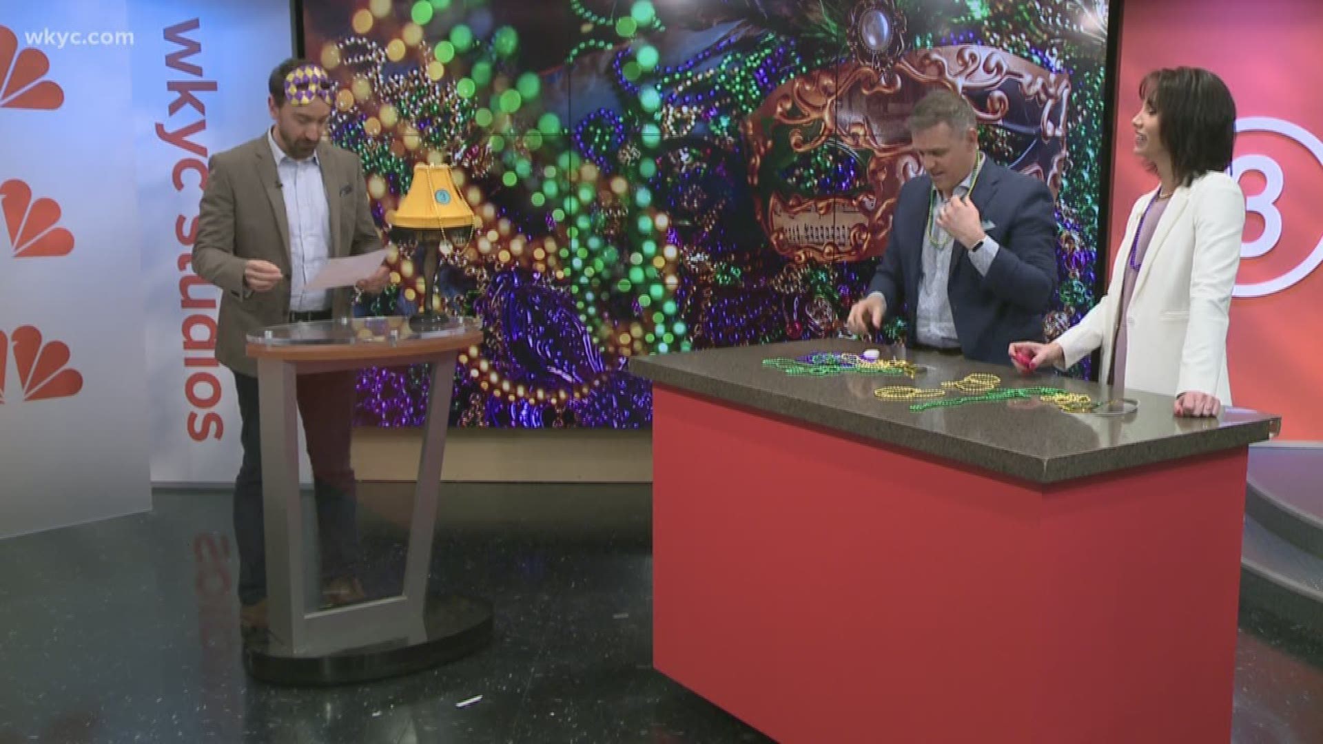 It's Trivia Tuesday and Jay and Betsy flex their Mardi Gras knowledge. Check them out everyday on What's New at 5 p.m.
