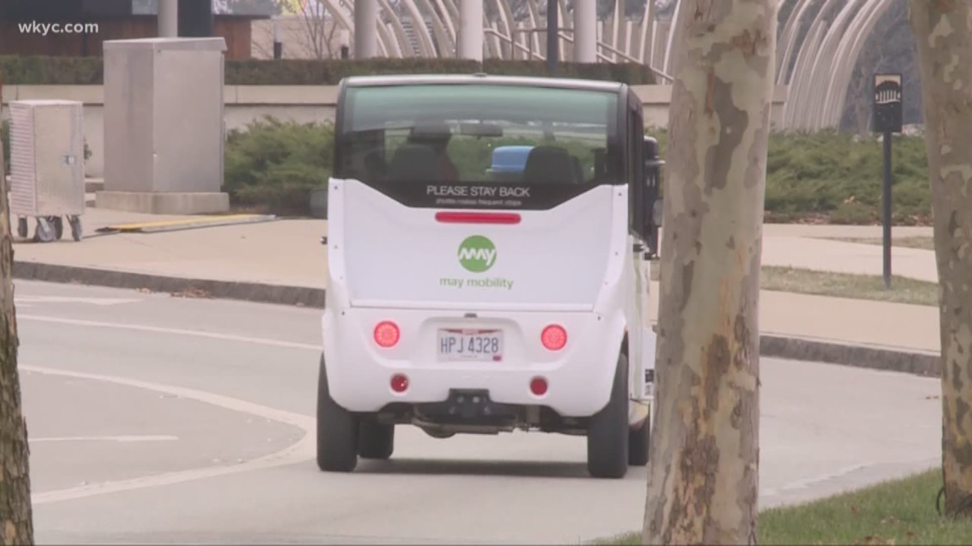 Ohio’s first self-driving shuttle is now open in Columbus