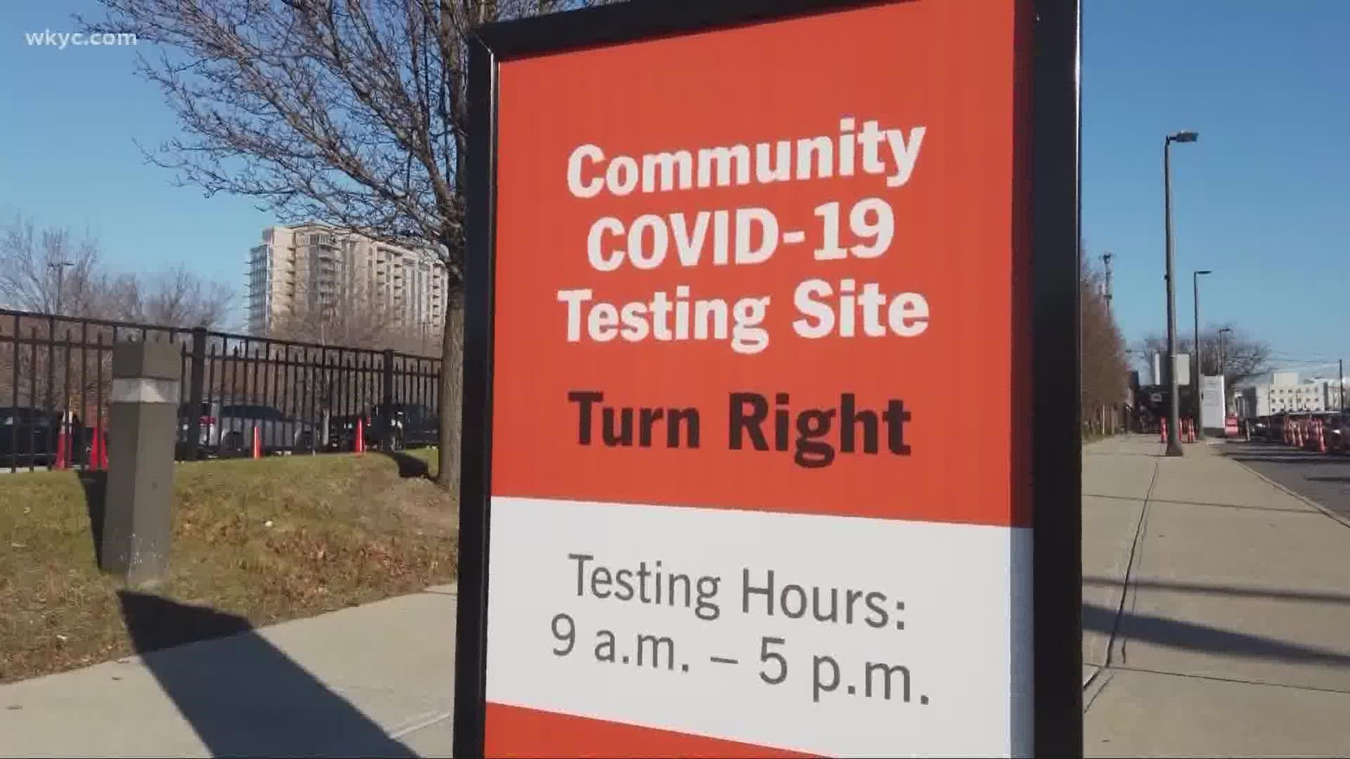 More than 1,000 people were tested on Tuesday, but the high demand forced the line to be cut off after three hours.