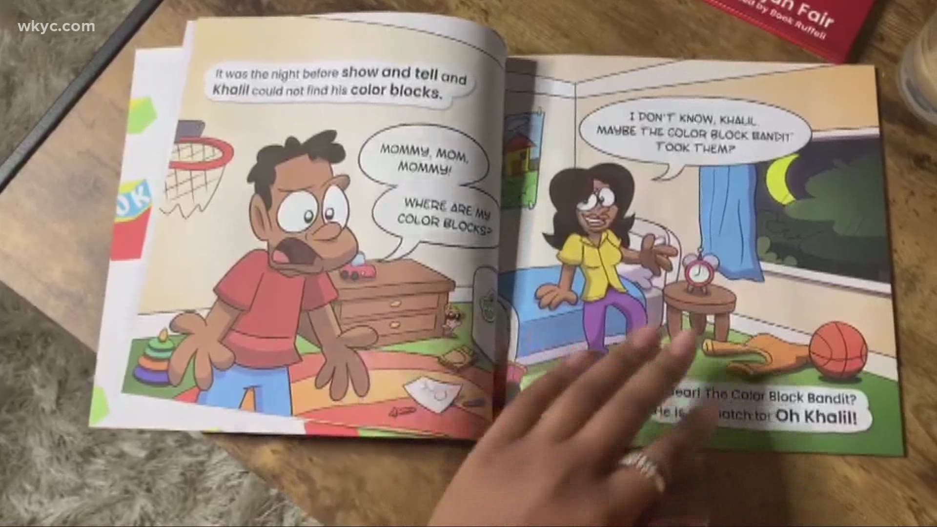 Sept. 15, 2020: Khalil Johnson is becoming a star. After making headlines for solving Rubik's cubes at just 3 years old, he's now starring in his own book.