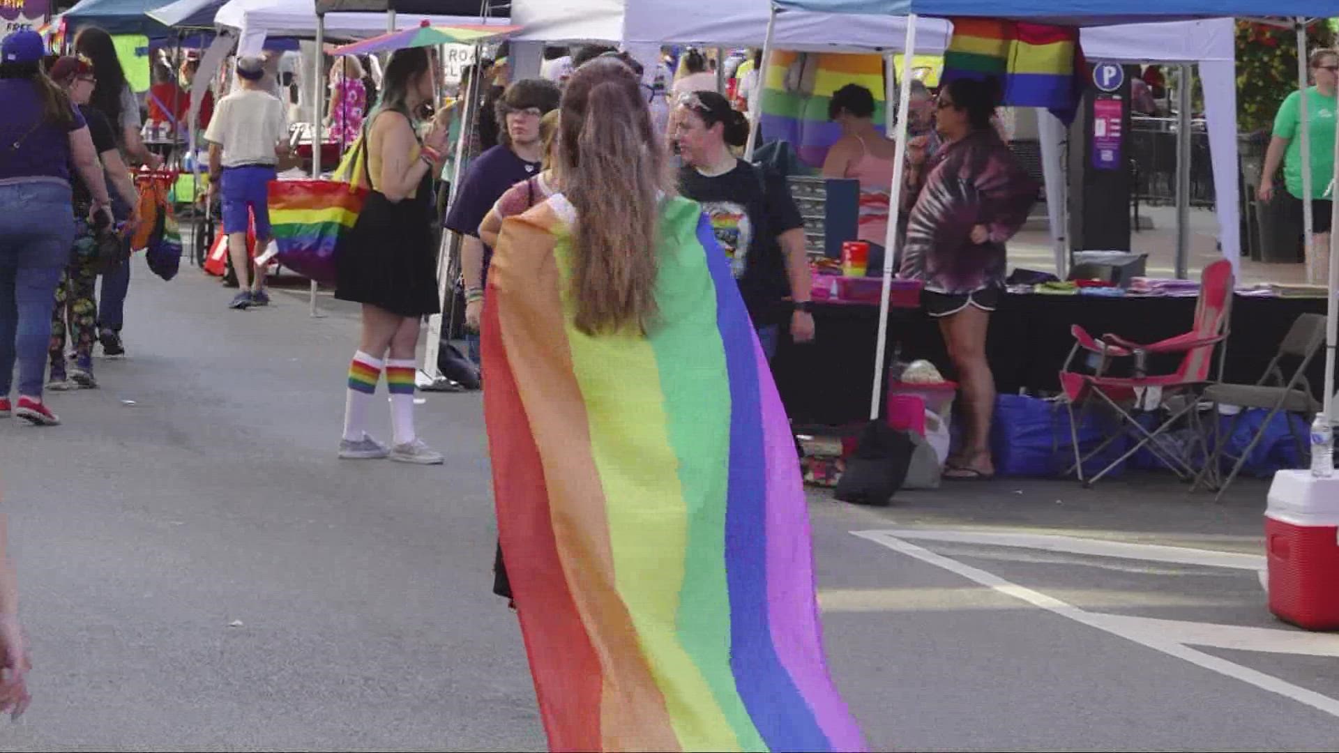 When is Akron's Pride Festival?