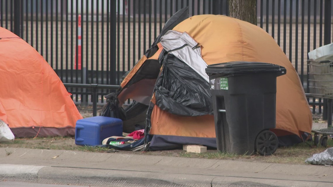 New homeless encampments emerge in downtown Cleveland