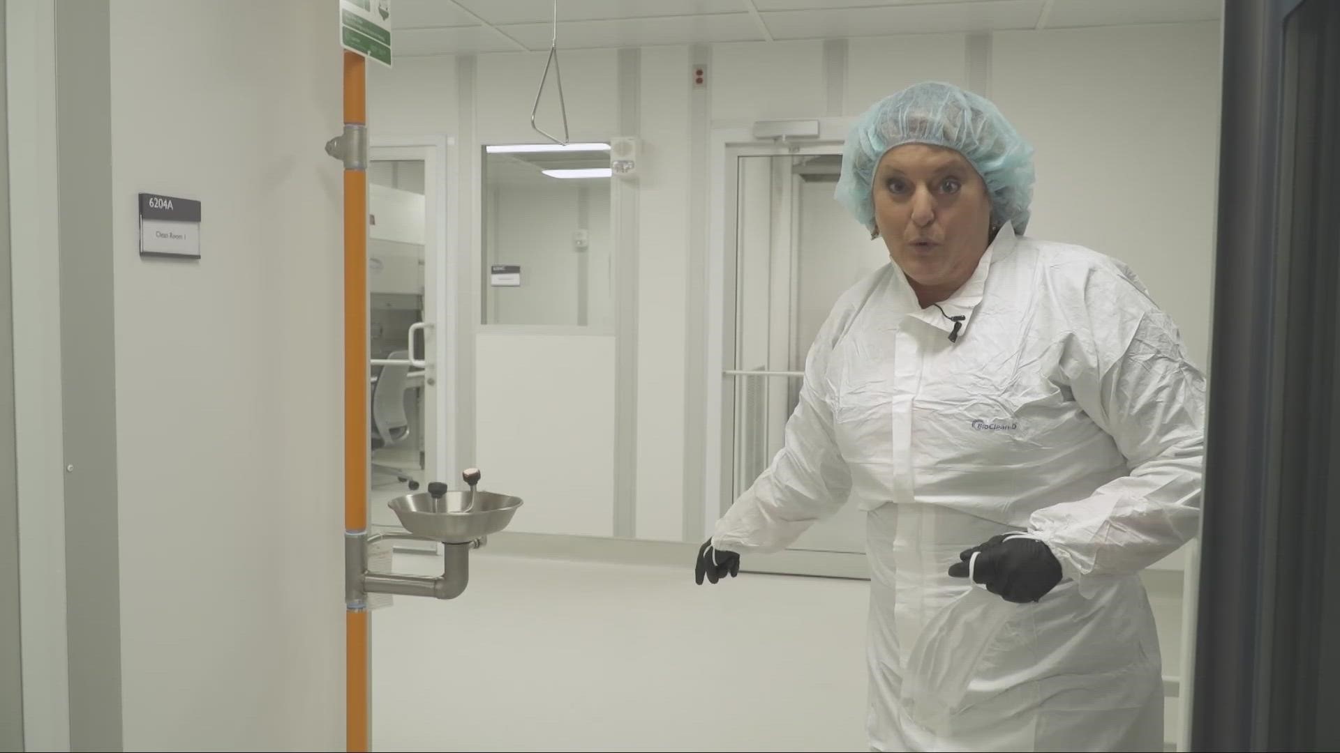 University Hospitals has unveiled a state-of-the-art laboratory rarely found outside of the pharmaceutical industry. Monica Robins takes you on a tour.