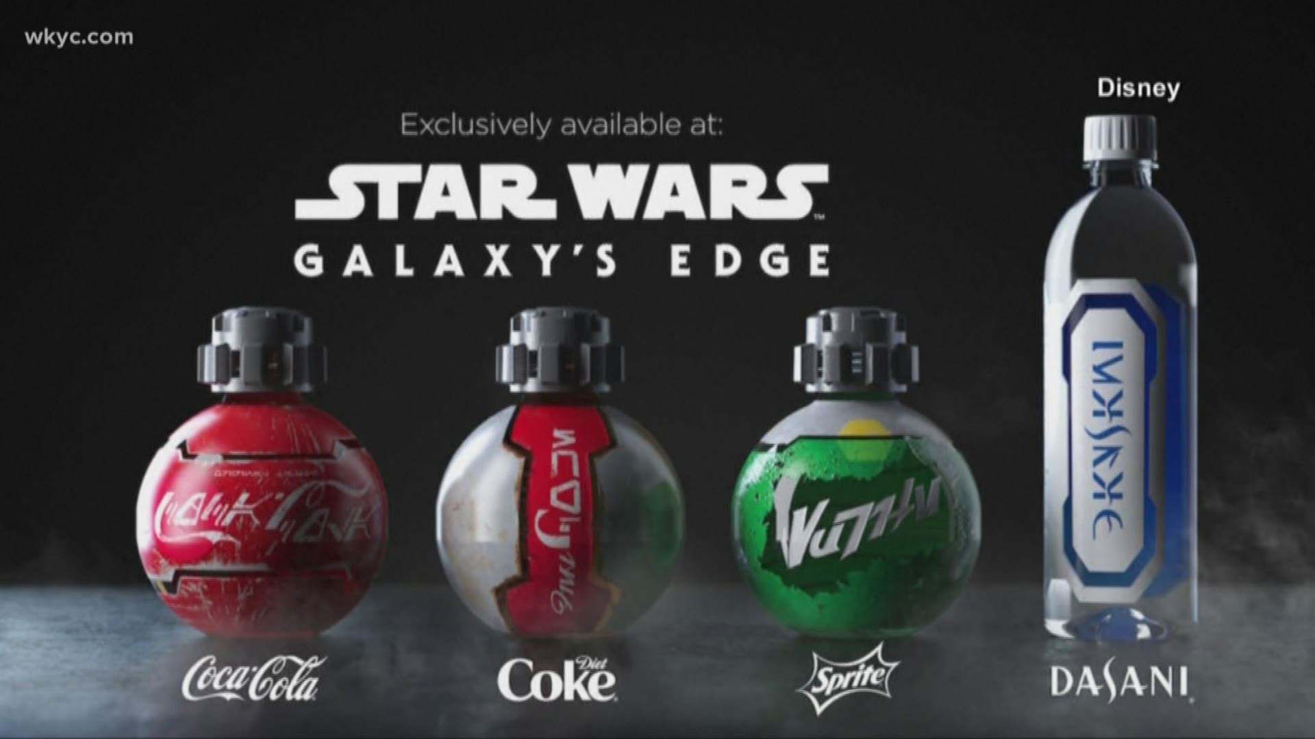 The bottles are meant to resemble thermal detonators used in the films. Many fans say they were buying them to display at home or turn into Christmas ornaments.