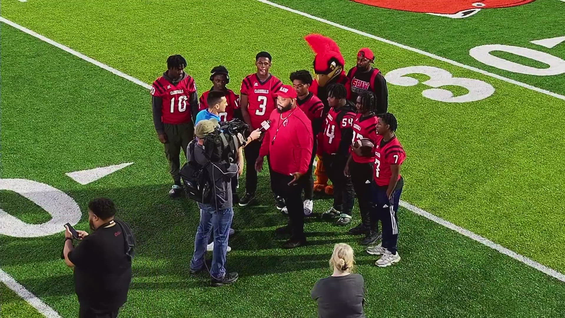 Today's Friday Football Fever took us to East Cleveland as we featured Shaw High School's football team and marching band.