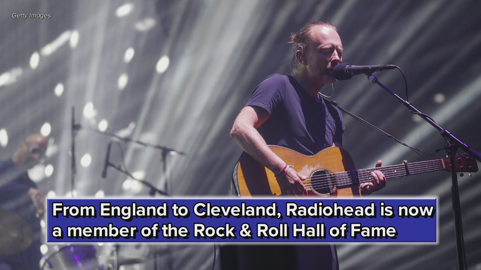 Radiohead inducted into the Hall of Fame. They were nominated last year, but didn’t get inducted