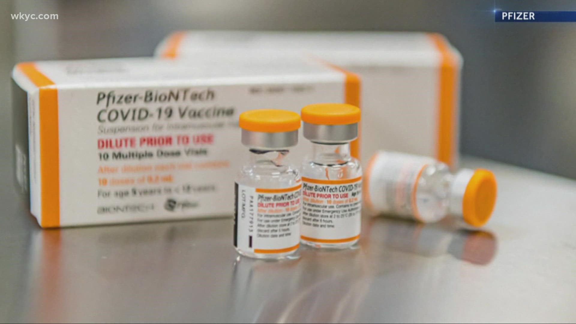 The CDC has signed off on allowing children ages 5-11 to receive a smaller dose of Pfizer's COVID-19 vaccine.