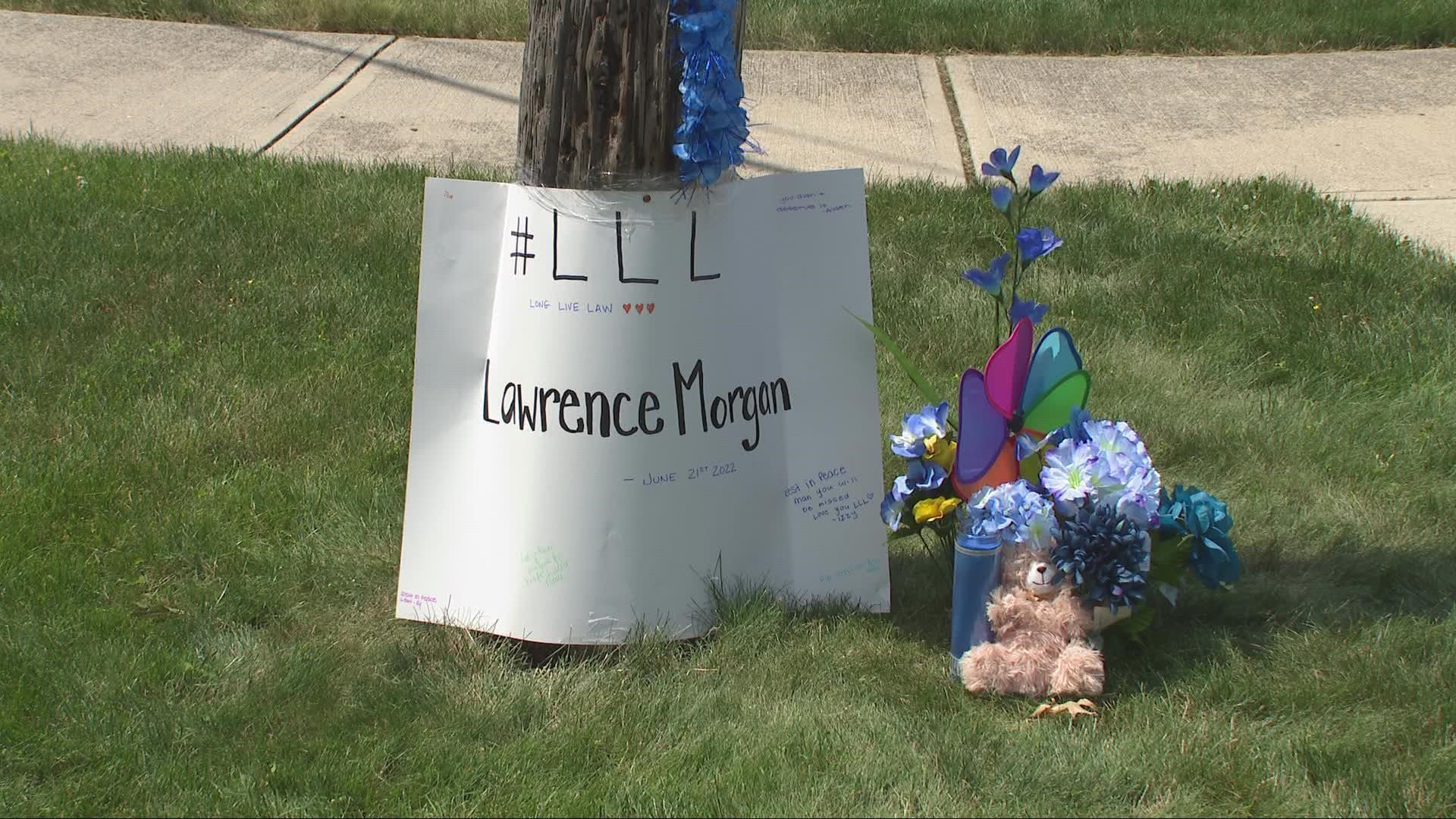 The 16-year-old was arrested a day after the killing too place. The victim has been identified as Lawrence Morgan.