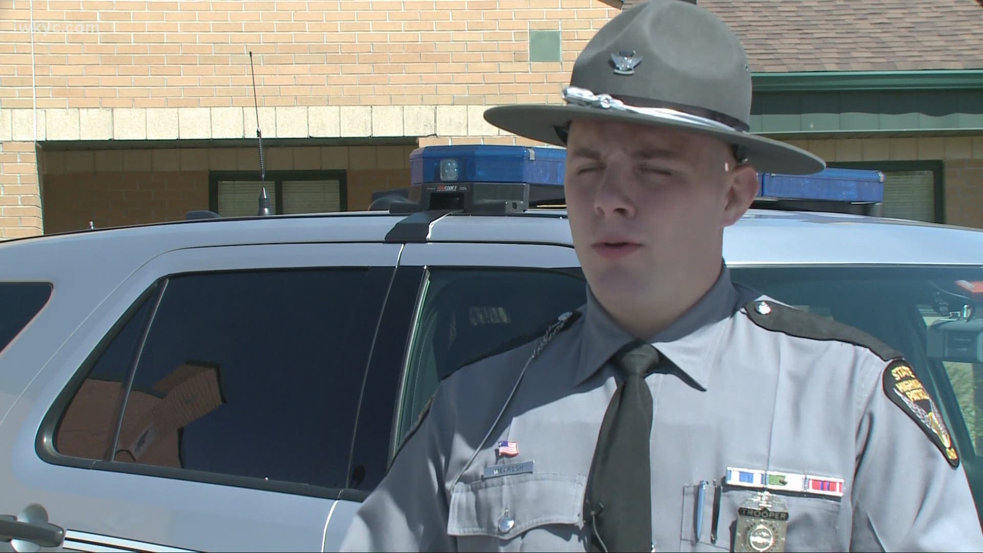 The trooper says he just wanted to help the 18-year-old in any way he could. Brandon Simmons has the story.