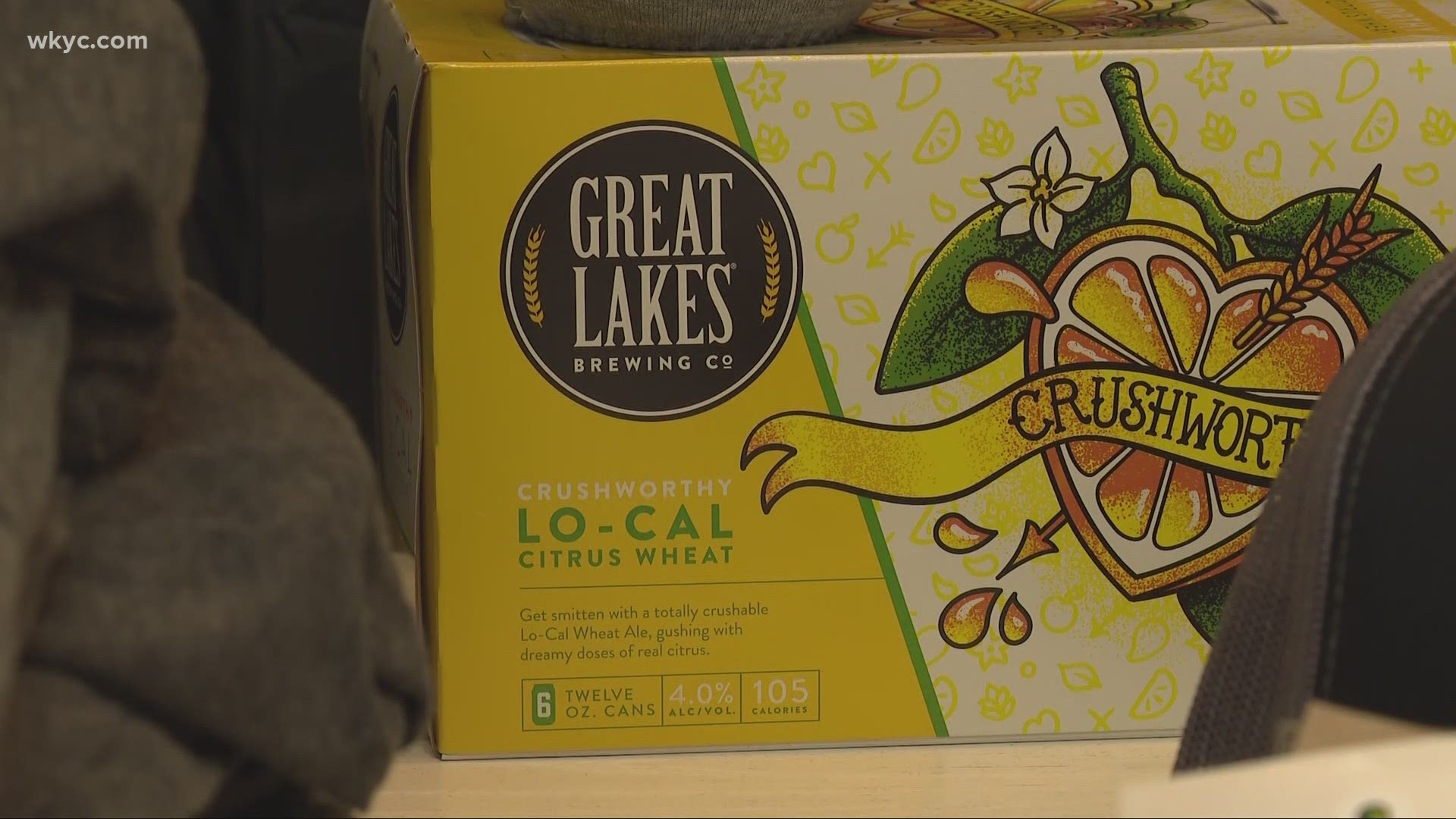 A new taste accompanied by fewer calories. Great Lakes has launched the new crush worthy low cal citrus wheat, hoping to win over the more health conscious consumer.