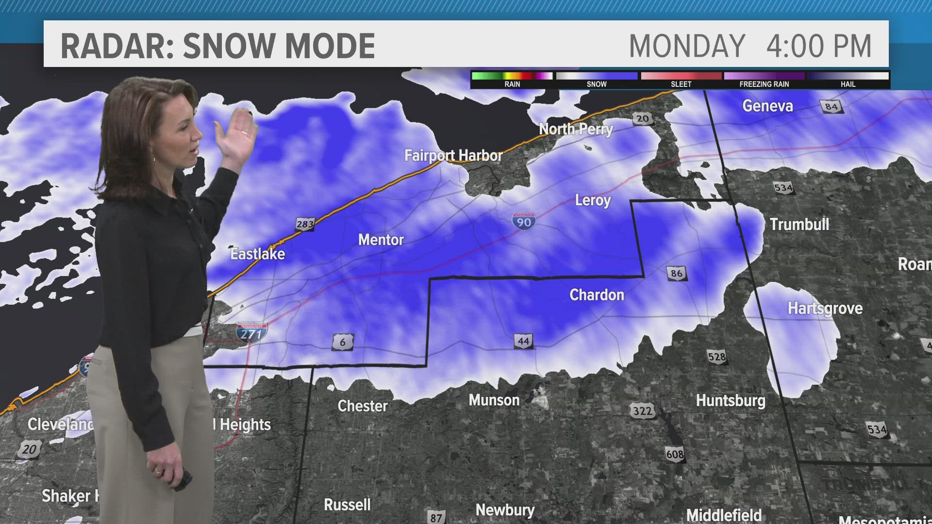 Cleveland weather: Lake effect snow showers end on Tuesday with temps ...