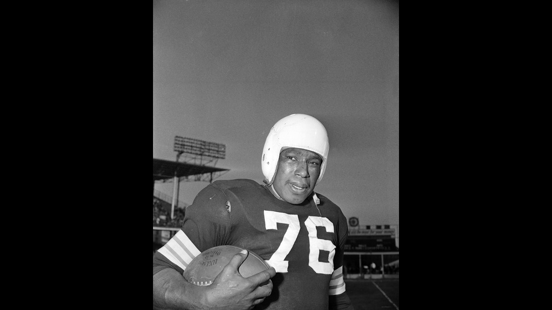 PAUL WARFIELD  Cleveland Browns 1960's Wilson Throwback NFL Football Jersey