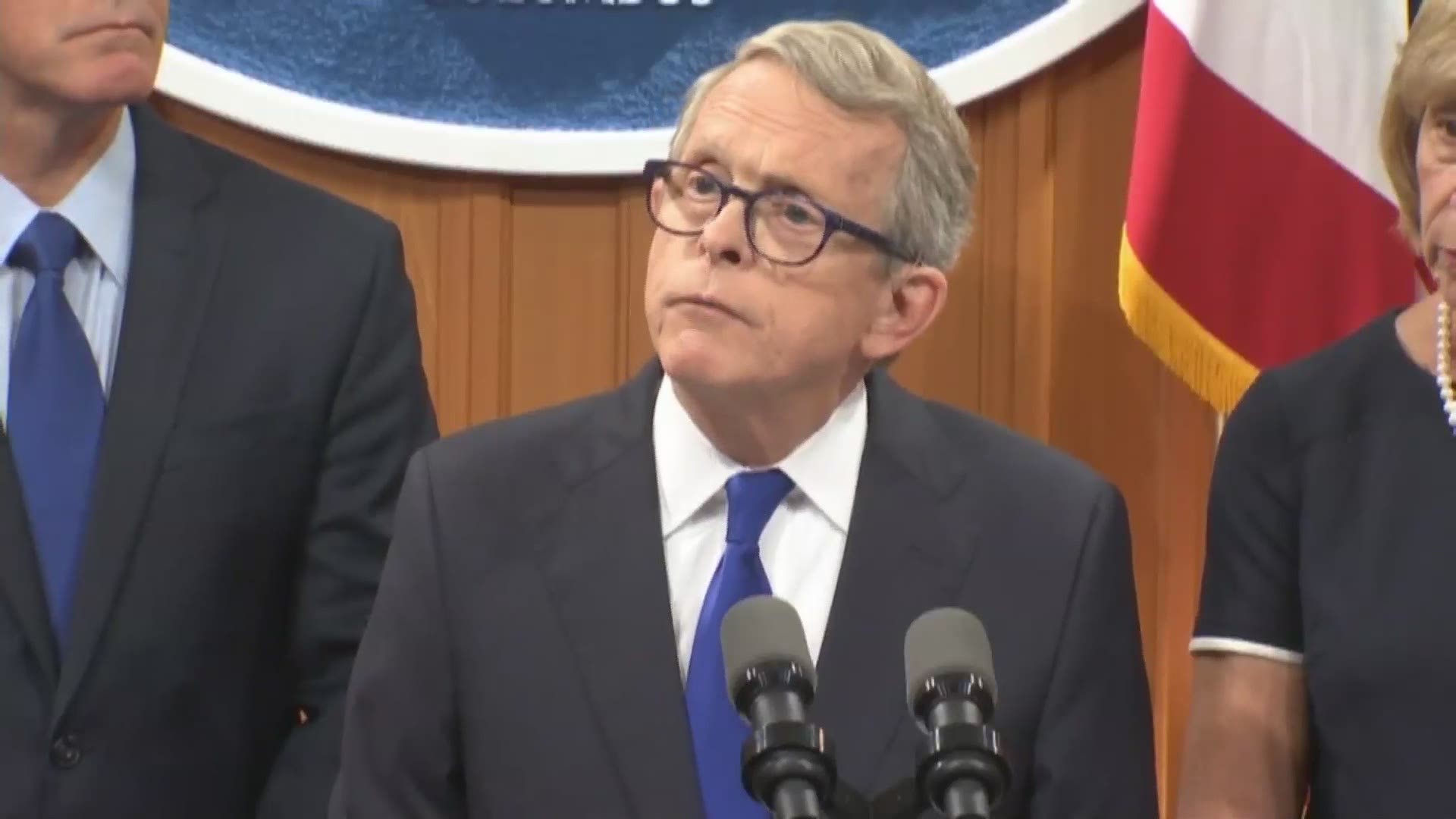 Aug. 6, 2019: After facing chants of 'do something' while addressing a vigil for the Dayton mass shooting earlier this week, Ohio Gov. Mike DeWine has crafted a plan to reduce gun violence in the state. He announced details of his multi-step proposal from the Ohio Statehouse on Tuesday morning. One of the areas of focus includes background checks.