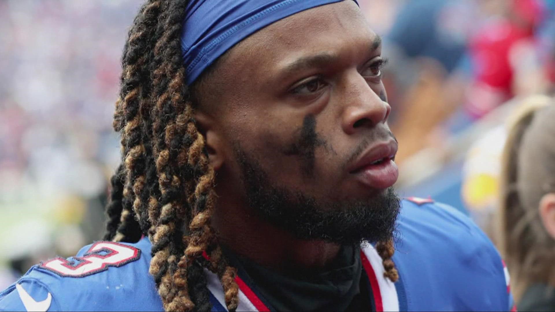 The medical staff provided care for Buffalo Bills safety Damar Hamlin after he suffered a cardiac arrest on the field during a game against the Cincinnati Bengals.