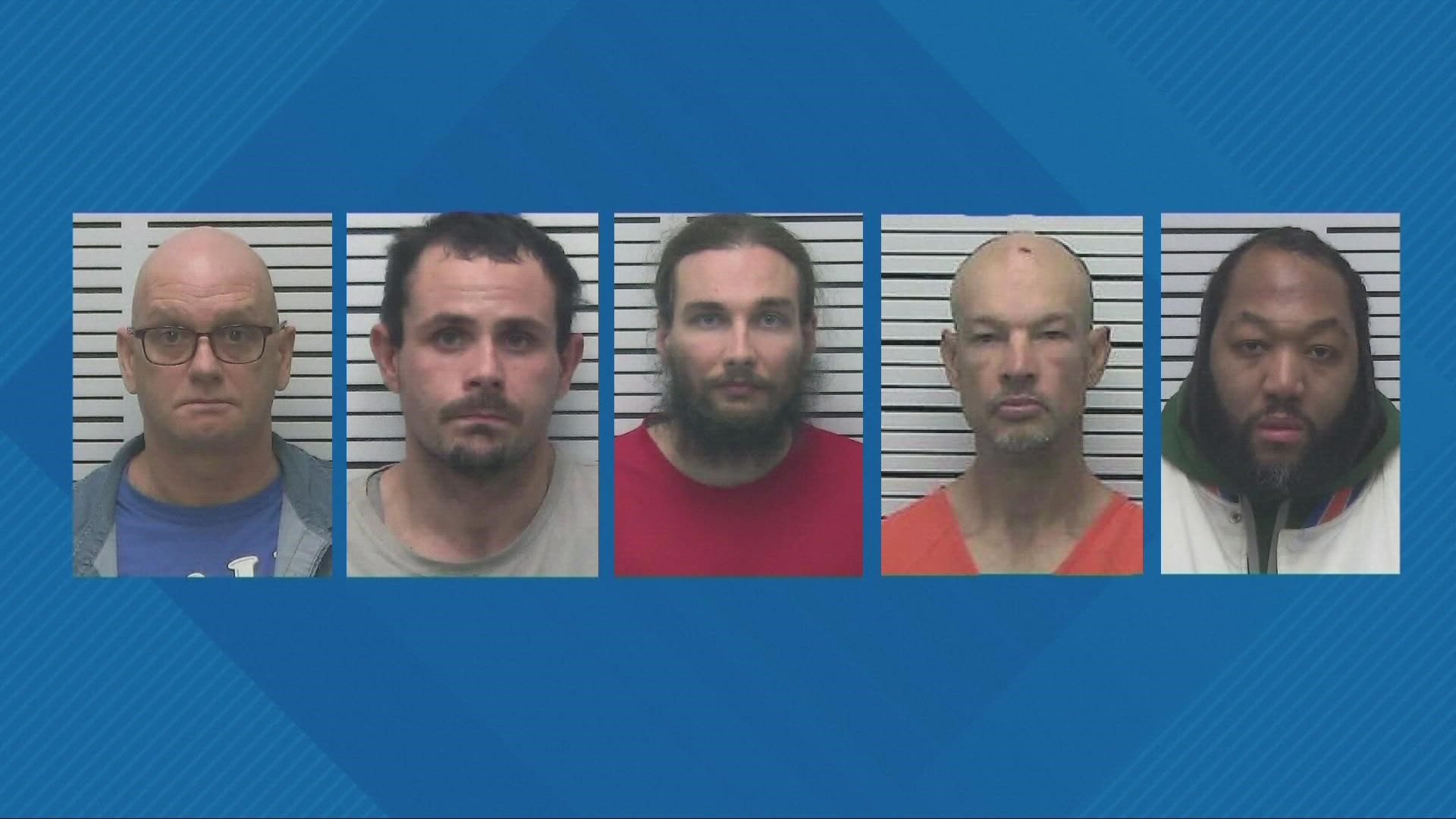 At this time, the fugitives' exact location is unknown. Officials say three of them have been classified as 'sexually violent predators.'