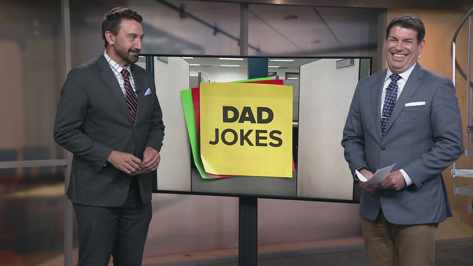 Ready for a morning smile? Here are today's dad jokes with Matt and Dave at WKYC Studios in Cleveland.