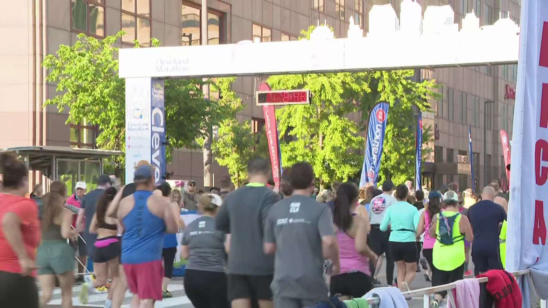 3News' Kierra Cotton reports from downtown Cleveland where the 2024 Cleveland Marathon is getting started.