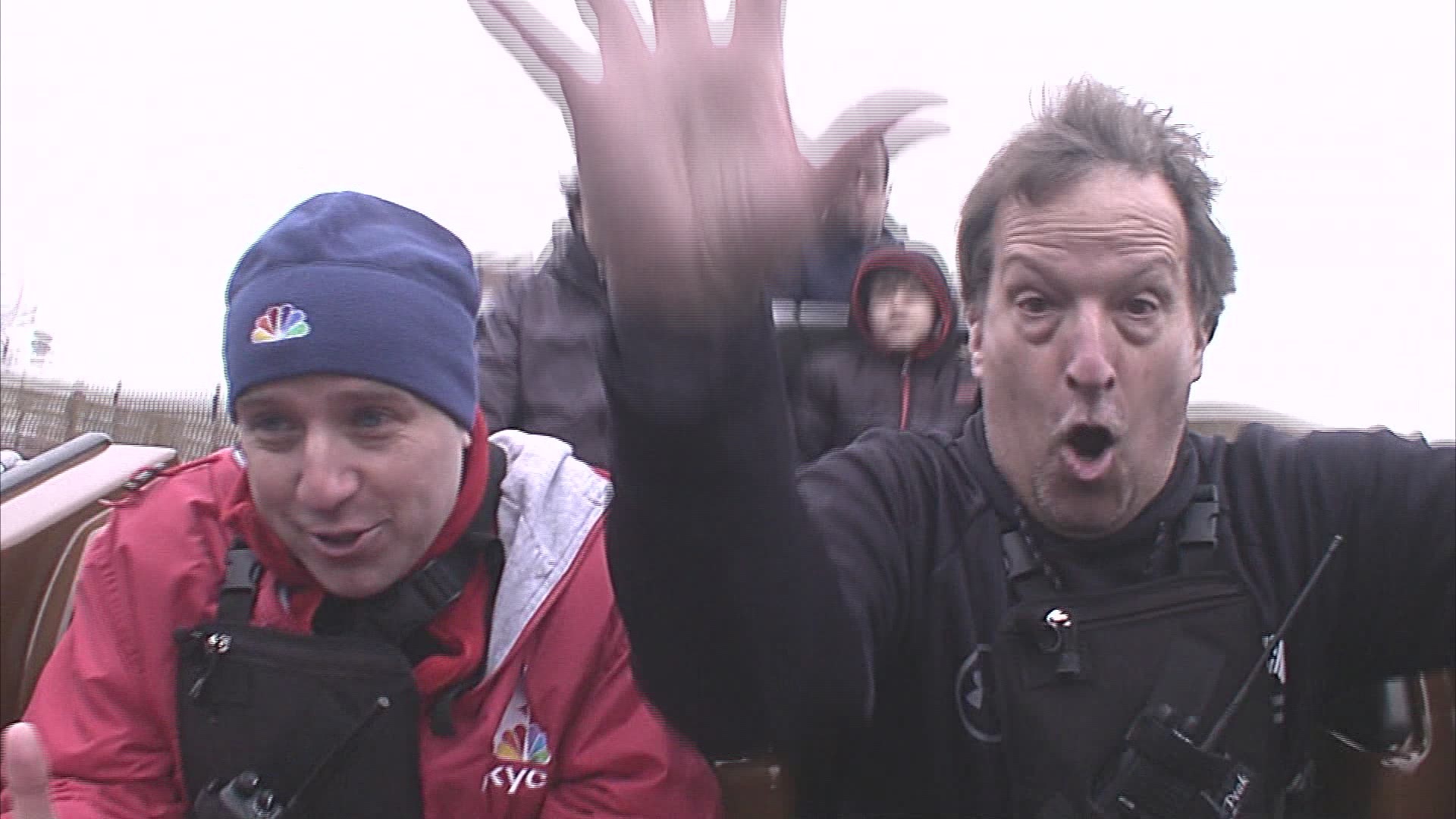 April 25, 2018: WKYC's Ryan Haidet and Tim Coffey go for a ride on Cedar Point's Steel Vengeance -- their latest record-breaking roller coaster.