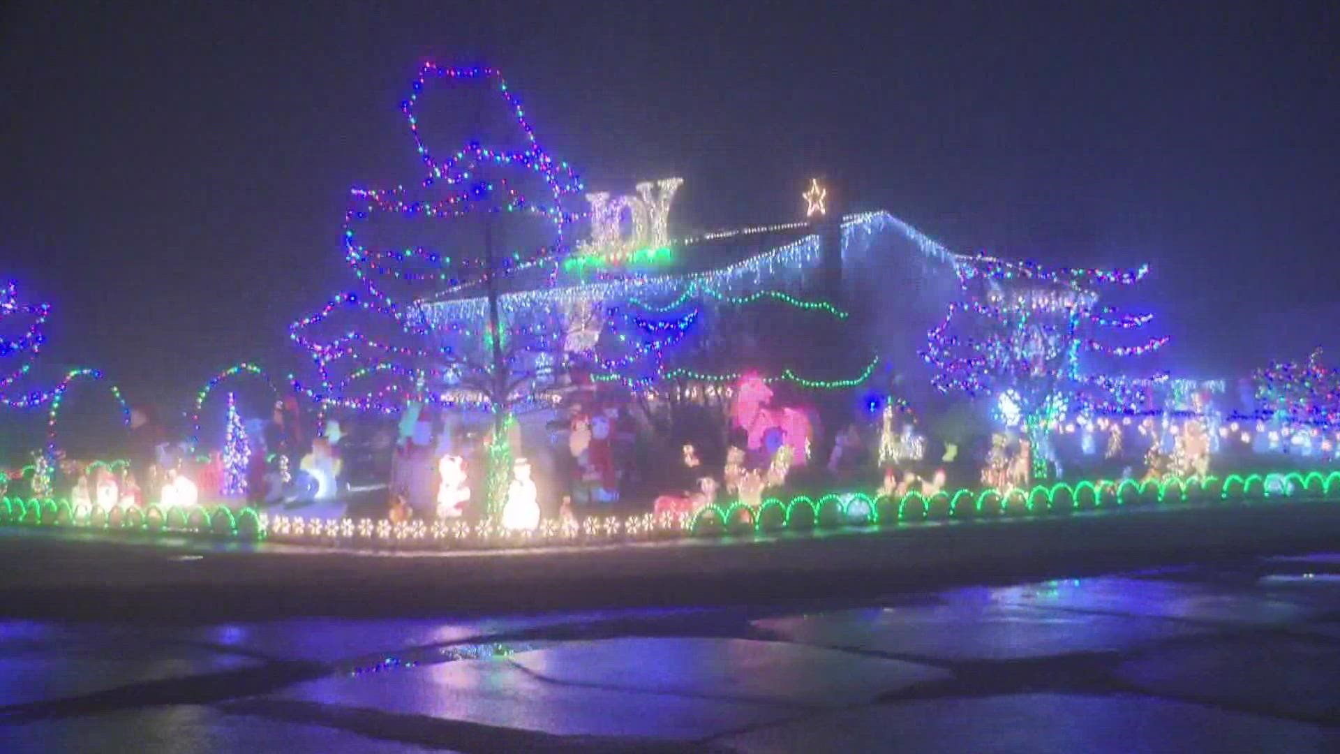 Wow! Check out this incredible Christmas display in the 300 block of Crestway Oval in Brunswick.