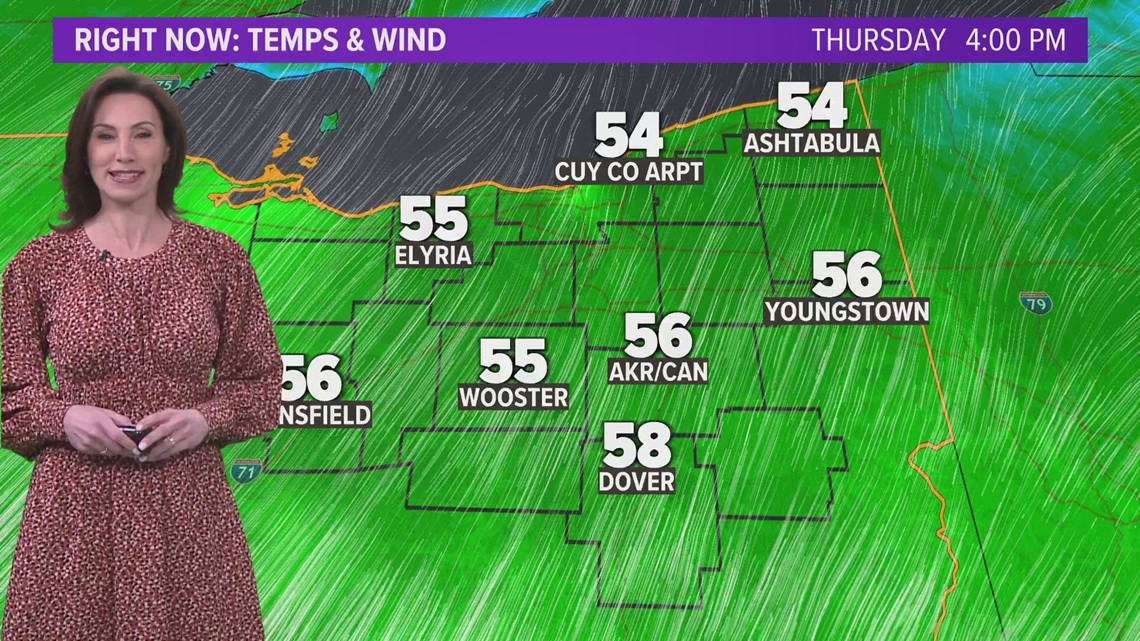 Cleveland weather Rain returns tonight in Northeast Ohio
