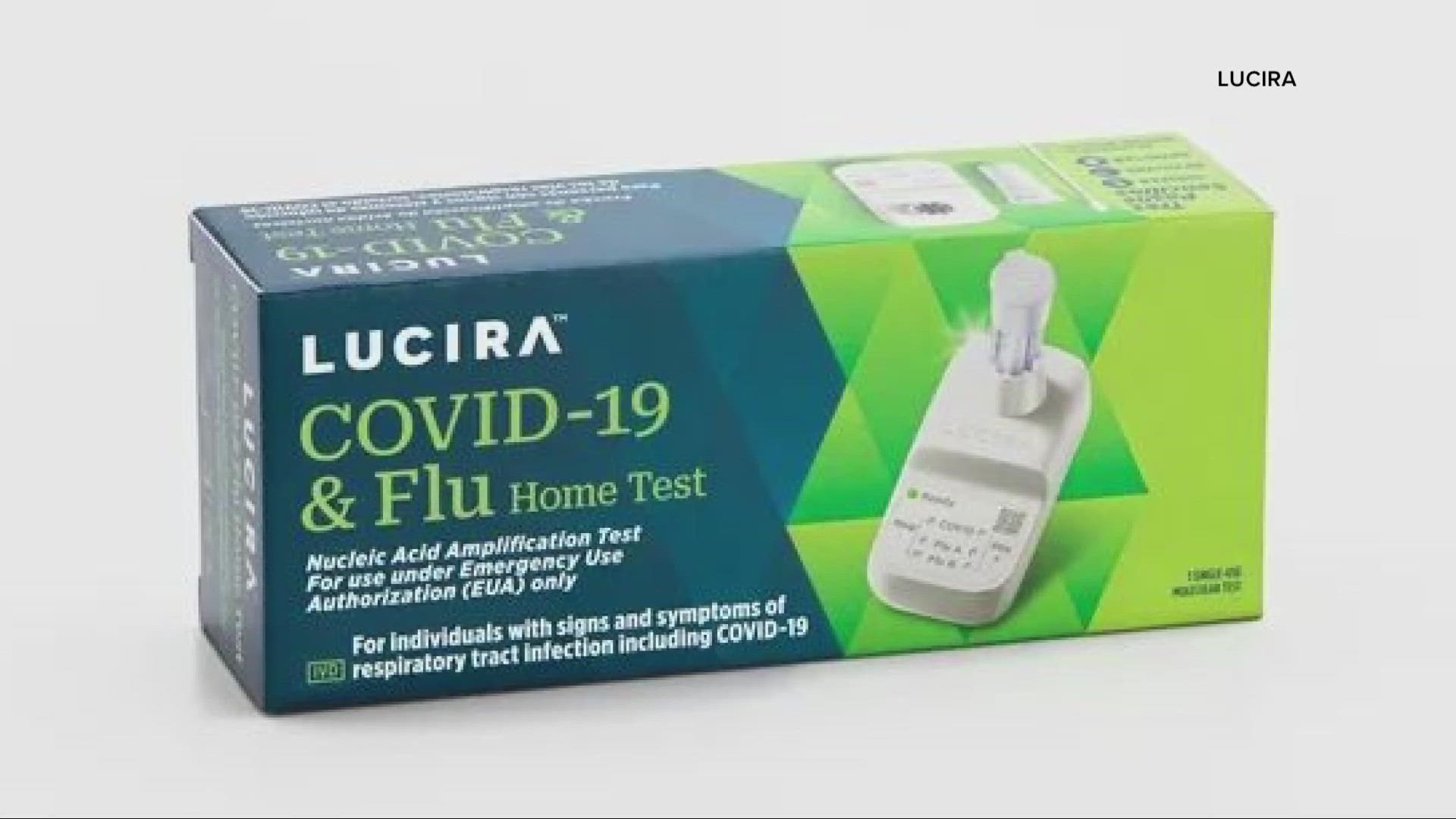 At-home COVID tests are readily available, but this is the first home test for the flu.