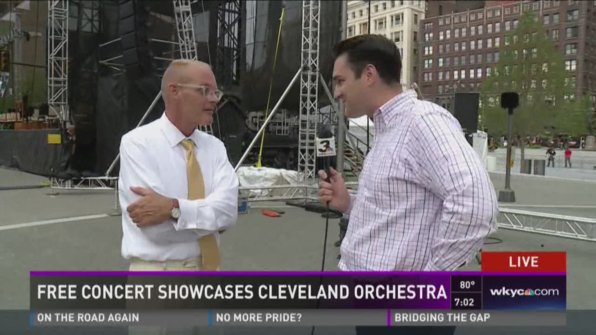 Free concert showcases Cleveland Orchestra