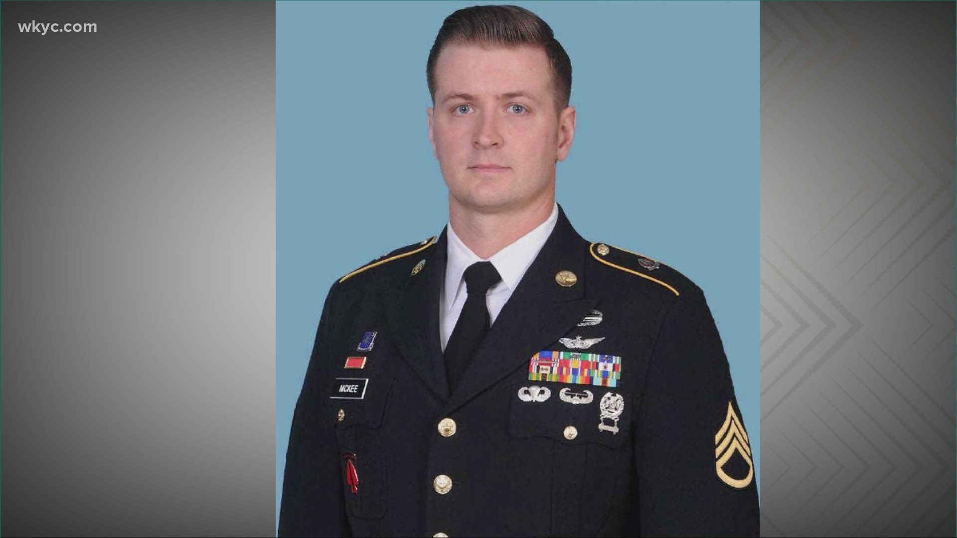 Sgt. Kyle McKee was killed in the line of duty in Egypt last November.