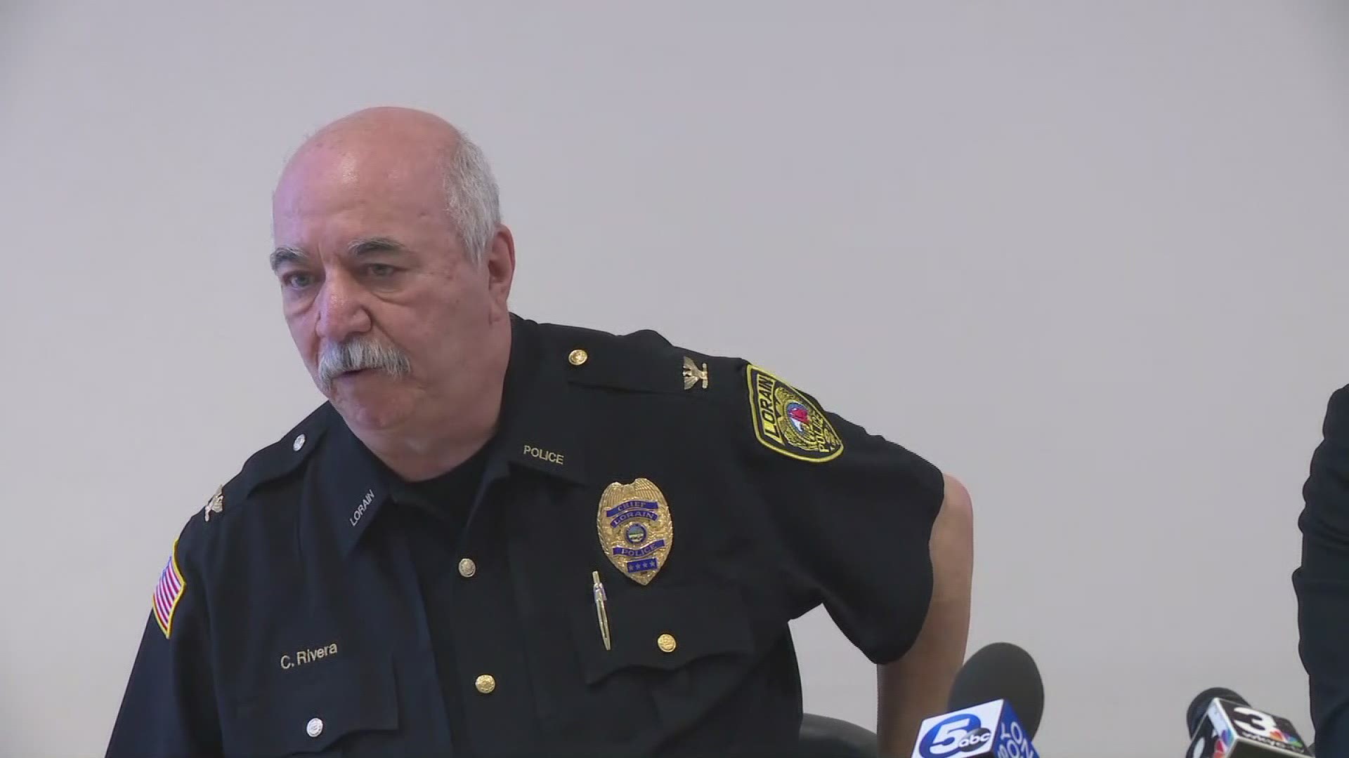 Lorain Police Chief Cel Rivera announced his retirement Friday. He says he'll remain with the department no later than the end of the year.