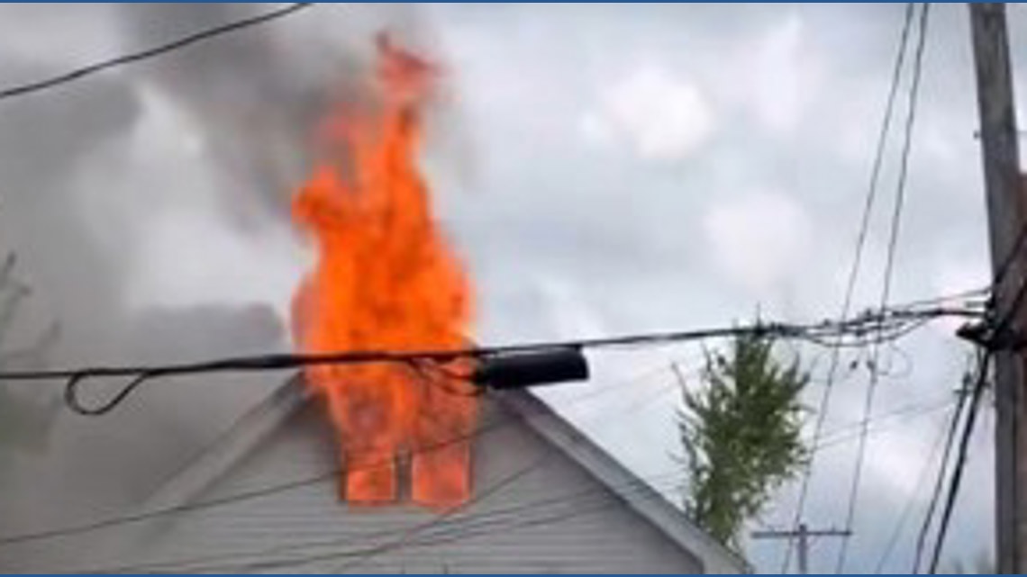 Mother, 6 children taken to hospital after Cleveland house fire | wkyc.com
