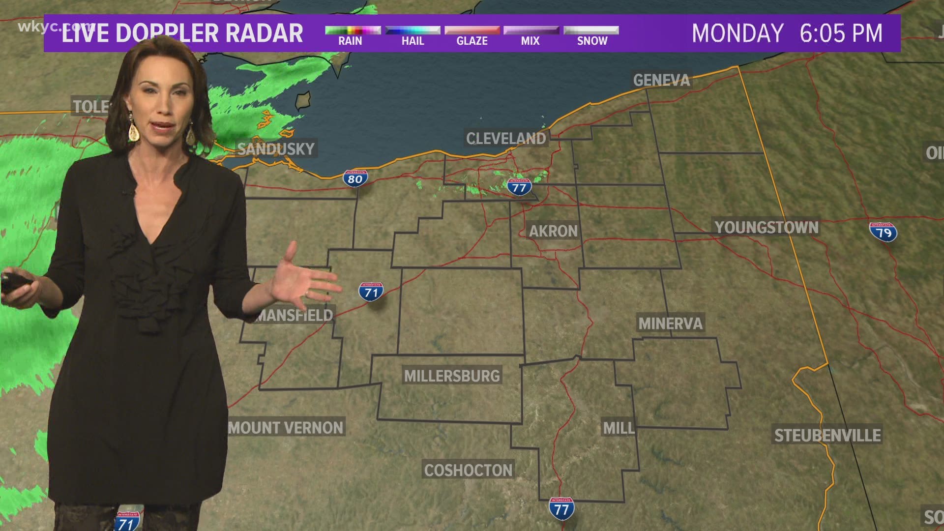 Betsy Rains Betsy Kling's forecast: Stubborn drizzle tonight | wkyc.com