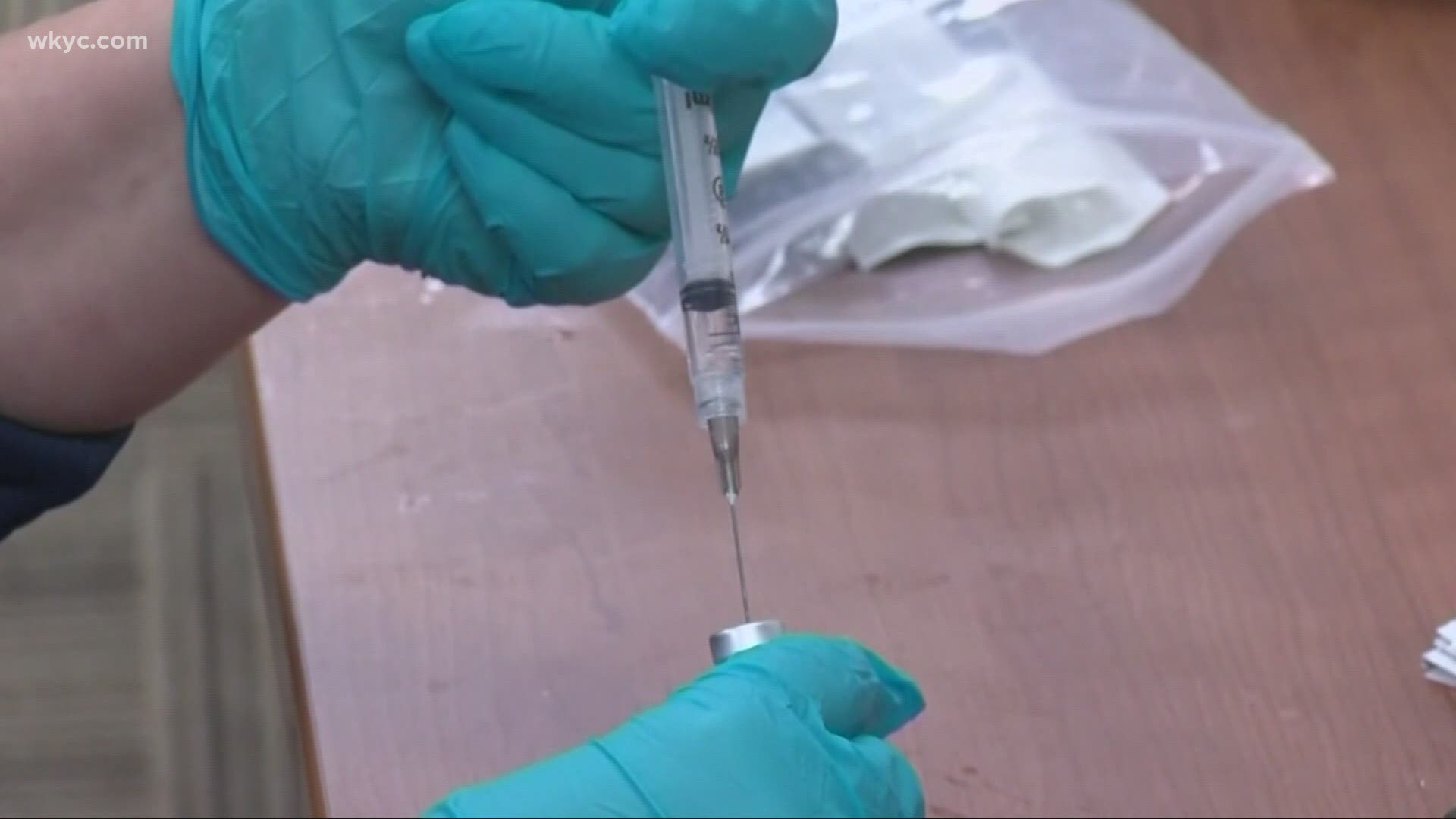 Local health departments and other providers are expecting to GET more of the vaccine this week. Governor DeWine urged providers to expand their schedules.