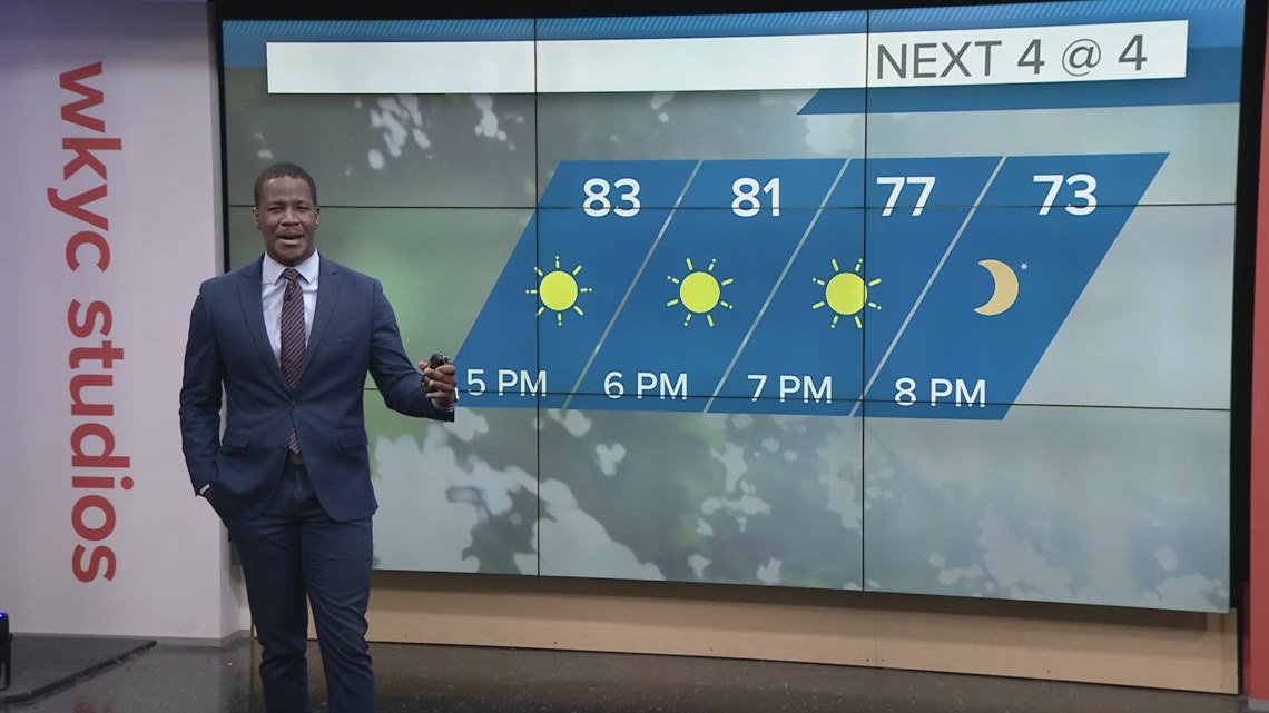Cleveland weather: Scattered rain and rumbles on Friday with temps in ...